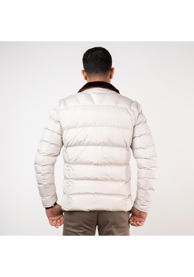 Montesori Slimfit Kapitone Erkek Mont