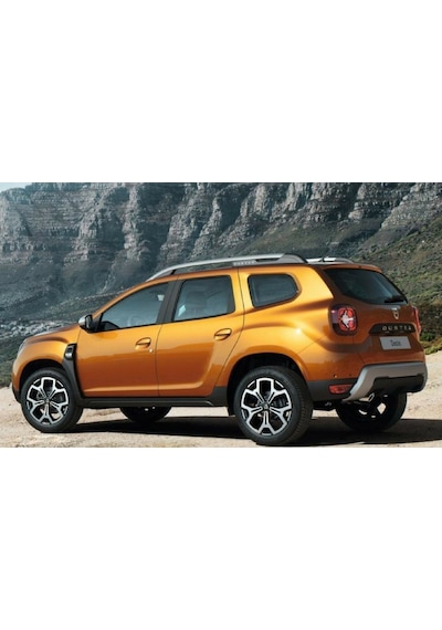 Duster 4x4 2018-21 Bagaj Koruyucu Havuzlu Paspas Kokusuz Tam Uyum