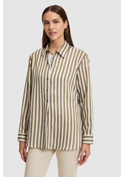 U.s. Polo Assn. Kadın Haki Gömlek Desenli 50324736-vr027