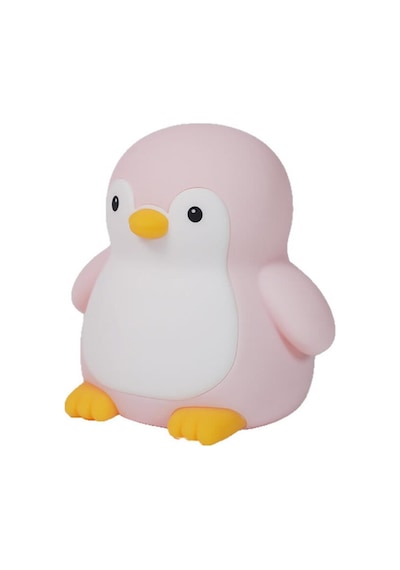 Sevimli Penguen Gece Lambası - Pembe Pembe
