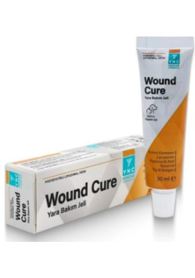 Ync Wound Cure 30 Ml - Kedi Ve Köpek Yara, Yanık, Dikiş & Doku Onarıcı Sprey