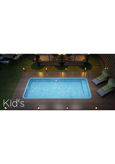 Fiber Hazır Havuz Kid's Model 2,20 X 5,20 X 0,70 Mt - 6,15 M3 - Toptancıyızbiz