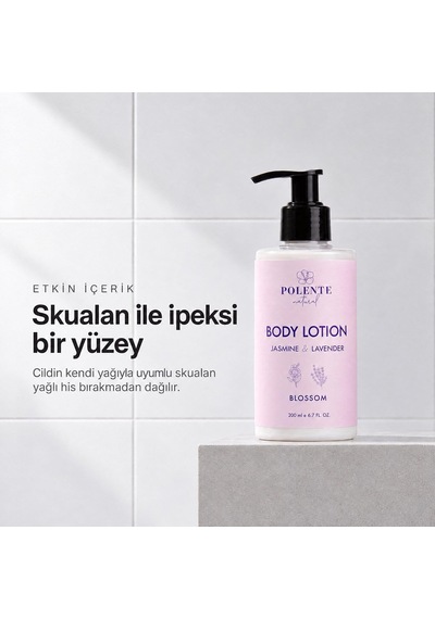 Yasemin & Lavanta Vücut Losyonu, Nemlendirici, 200 Ml