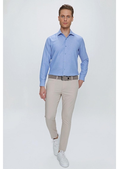 Efor P 1077 Slim Fit Bej Spor Pantolon Bej