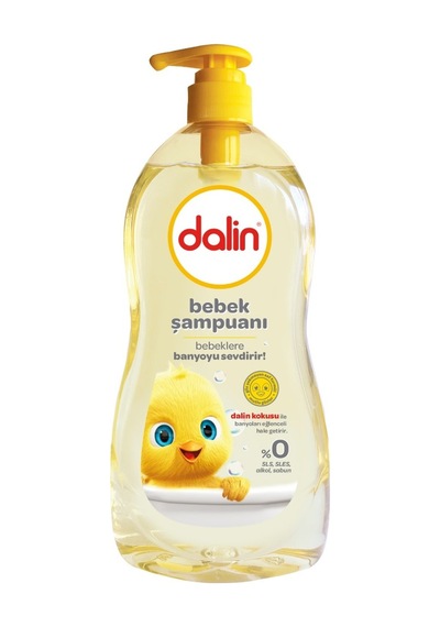 Dalin Bebek Şampuanı 750 Ml - Göz Yakmayan, Hassas Ciltler İçin 3'li Ekonomik Paket - 3 Adet Tarı
