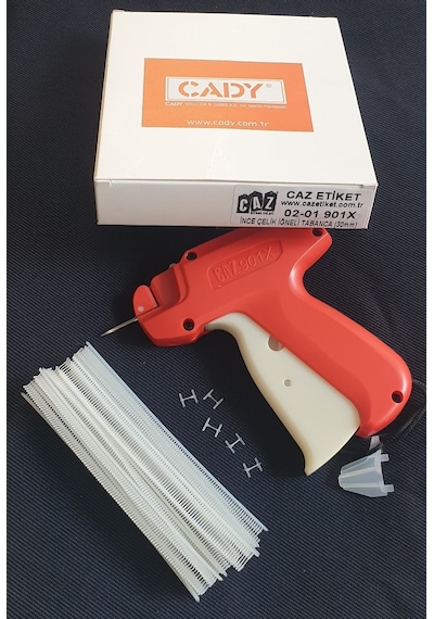 Türban Gelinlik Tabancası 901x Ve  1000 Adet 10 Soket 5 mm Naylon