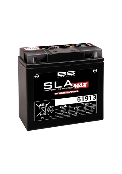 Bs Battery 51913 Sla Max Bmw Motosiklet Aküsü Sla Tipi