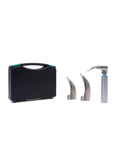 Archer Laringoskop Seti 3 Blade Macintosh No.1-2-3