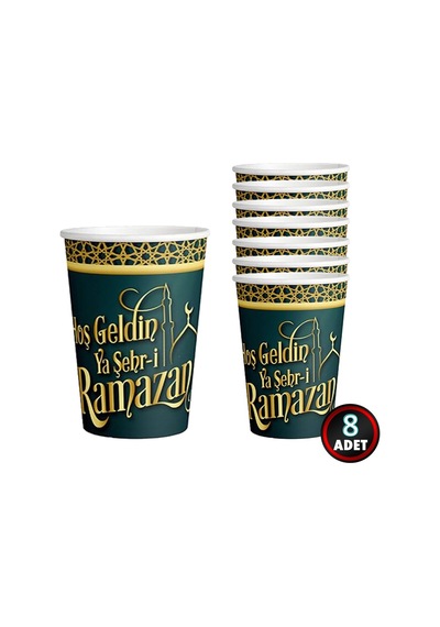 Hoşgeldin Ramazan Bardak - 8 Adet