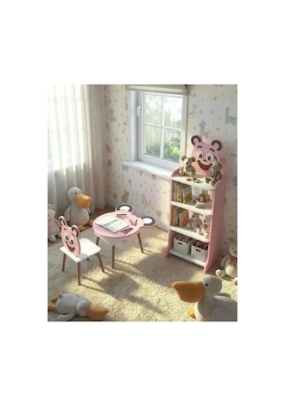 Kız-erkek Çocuk Oda Takımı Pembe Kız-erkek Çocuk Oda Takımı Pembe