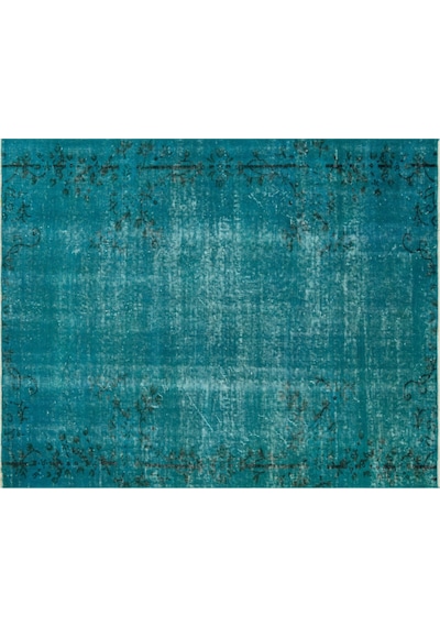 Özel Vintage Eskitme El Dokuma Halı 154 X 286 Cm F1241