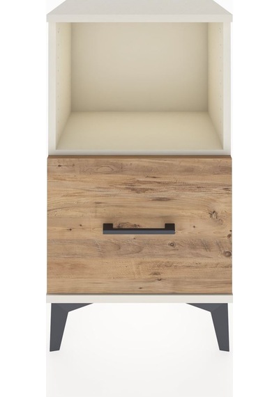 Arges Komodin Tek Çekmeceli 44x30x80 Aytaşı-çam Aytaşı