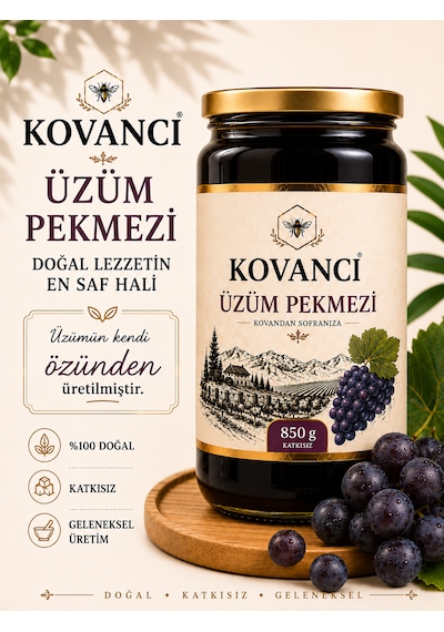 Üzüm Pekmezi 850g Katkısız-geleneksel Lezzet