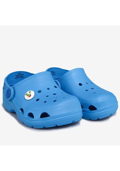 Vicco Didim Jıbbıtz Aksesuar Hediyeli Ortopedik Unisex Çocuk Terlik Mavi