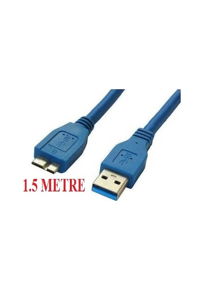 Alfais 4623 1.5 Metre USB 3.0 HDD Taşınabilir Disk Kablosu
