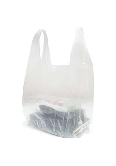 Şeffaf Atlet Poşet Orta Boy 28x50 Cm 1 Paket Takriben 200 Adet