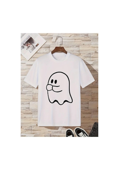 Nevermind Sevgili Kombin Tişörtü Hayalet Baskılı Çift Kombini Unisex Oversize %100 Pamuk Tişört Seti Beyaz Beyaz Nevermind Sevgili Kombin Tişörtü Hayalet Baskılı Çift Kombini Unisex Oversize %100 Pamuk Tişört Seti Beyaz Beyaz
