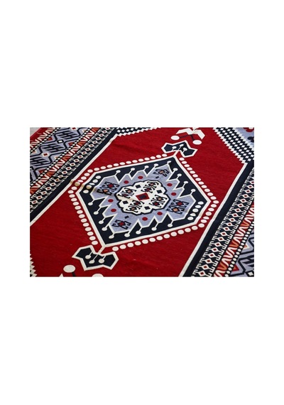 1.kalite Şark Köşesi Takımı Konsepti Yahyalı Kırmızı Modeli Sünger Dahil 13 Parça Bordo