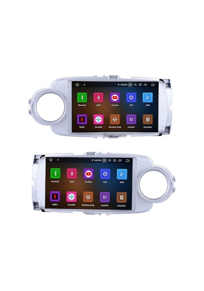 Toyota Yarıs 2012-2018 Multimedya Navigasyon Usb Kamera Carplayer 4 Ram 64 Rom