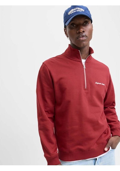 Jack & Jones Norrebro Erkek Kırmızı Sweatshirt 12282899-tbr Kırmızı Jack & Jones Norrebro Erkek Kırmızı Sweatshirt 12282899-tbr Kırmızı