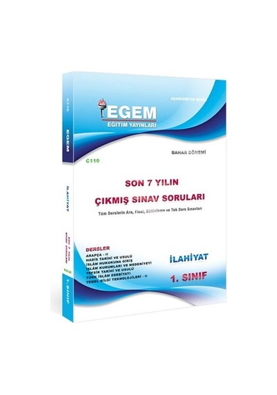 Egem Aöf İlahiyat Bölümü Ve 1. Sınıf Konu/soru Çıkmış