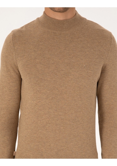 Pierre Cardin Erkek Camel Melanj Kazak /triko 50315457-vr122 Camel Melanj