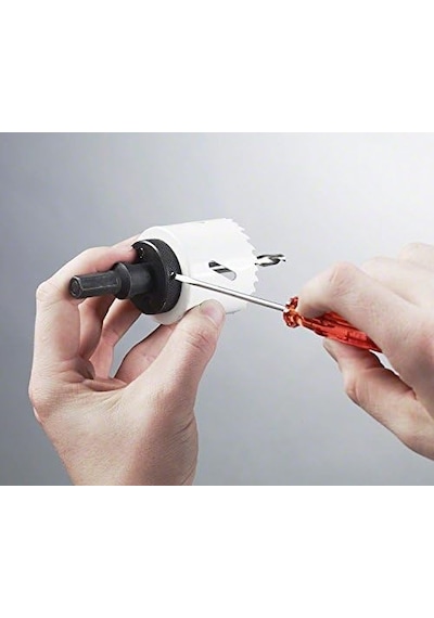 Professional Accessories Standart Adaptörlü Delik Açma Testereleri İçin Altıgen Adaptör 14-30 Mm Çapında