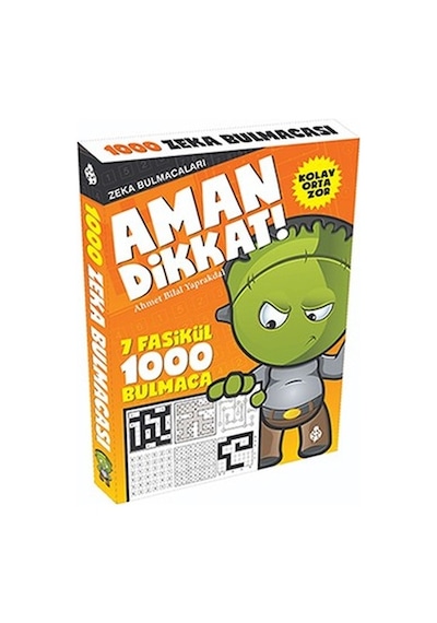 Zeka Bulmacaları-Aman Dikkat! - Ahmet Bilal Yaprakdal - Uğurböceği