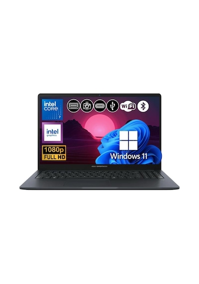 Asus Expertbook B1 Core 7-150U B1503CVA-IS78020-ATL1 16 GB 1 TB SSD 15.6" W11P Dizüstü Bilgisayar