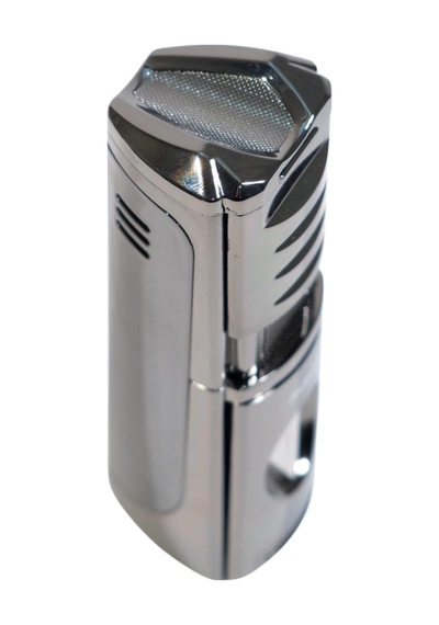 Parmida 3 Torch Pürmüz Kesici & Delicili Gunmetal Metal Puro Çakmağı - Tr9480