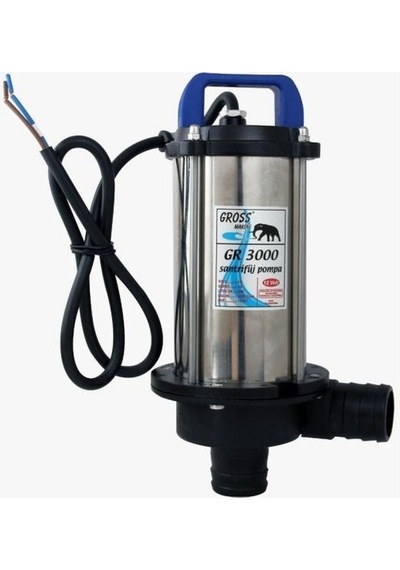 Gross 24 Volt Krom Santrifuj Pompa Gr3000 Süt Mazot Yağ Su