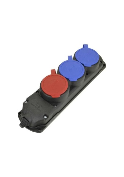 Ayka 18kauçuk Grup Priz 3 Lü 3x25a 1ad+1x16a 2ad