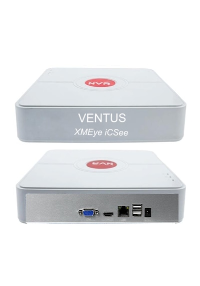 Ventus 8mp Xmeye İcsee 16 Kanal Kayıt Cihazı Nvr 4k