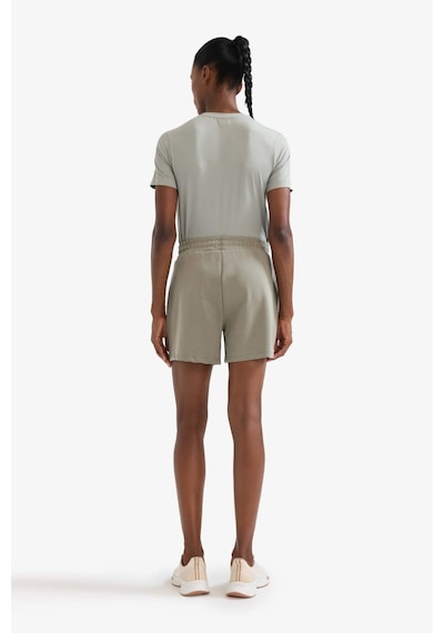 Defacto Defactofit Standart Fit Sporcu Kısa Paça Modal Şort F5001ax25smkh465 Haki