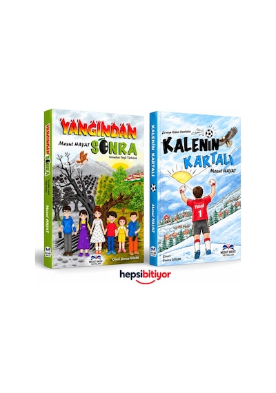 Kalenin Kartalı + Yangından Sonra Mesut Hayat 2 Kitap