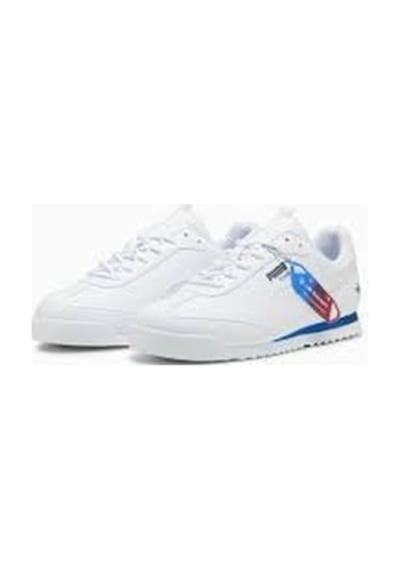 Puma Bmw Mms Roma Via 308033 02 White-coal Cobalt Beyaz