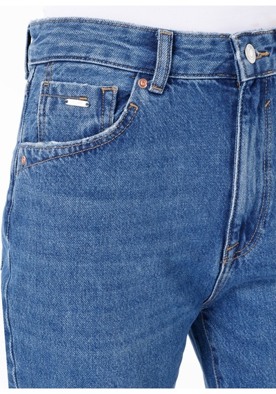 Colins Mavi Kadın Pantolon Cl1068688 Q1.v1 Dn43312 Mavi