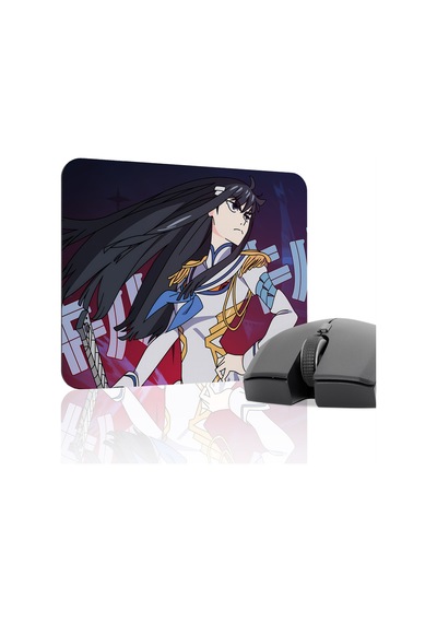 Kill La Kill Kaymaz Dikişli Kauçuk Oyuncu Mousepad V5 - 22x18 Gaming Mouse Pad Fare Altlığı