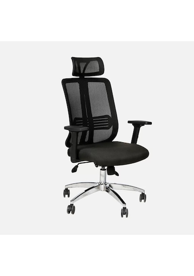 Cave Plus Kafalıklı Müdür Ofis Koltuğu 64x64x120 Cm Siyah