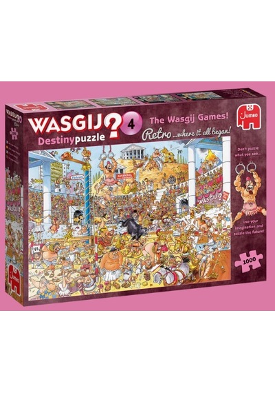 Jumbo Wasgij Puzzle 4 - 1000 Parça Retro Destiny