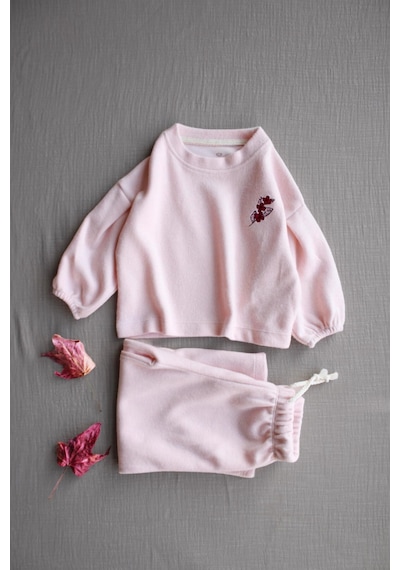 Oh La La Koala Pudra Pastel Soft Touch Alt Üst Takım Pembe