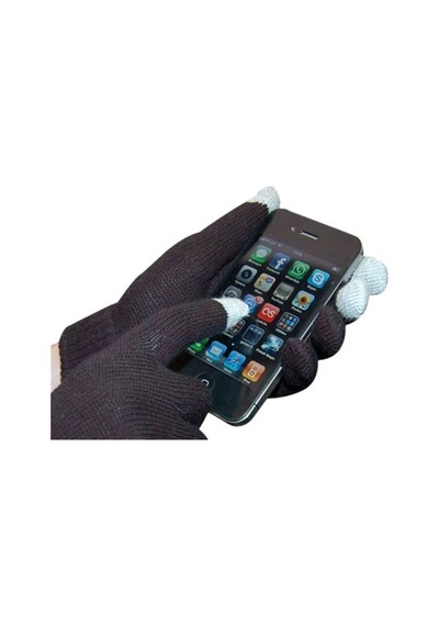 Eldiven 2 Parmak Dokunmatik Ekranlı Eldiven Unısex Eldiven Telefon Parmak Algılayıcı 1 Çift