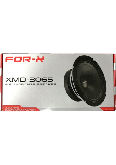 For-x Xmd-3065 Midrange 100w Rms 200w Maksimum 16 Cm Hoparlör Yeşil Kasa