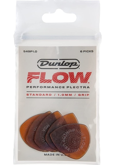 Jim Dunlop 549p1.0 Flow 6lı Paket Pena 1.00 Mm