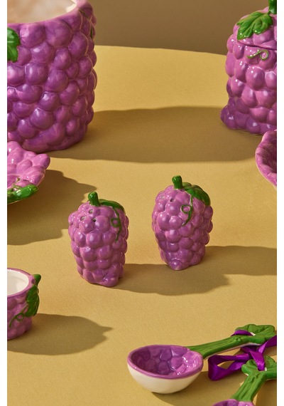 Karaca Grape Üzüm Desenlituzluk Biberlik 7 Cm Mor