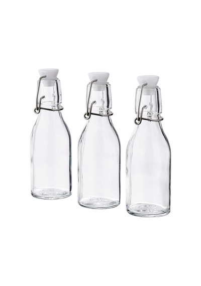 Su Şişesi, Cam, 15 Cl, 3 Adet