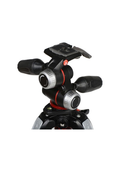 Manfrotto Kiti Alüminyum 3 Yollu Başlı 3 Bölümlü Tripod, Profesyo