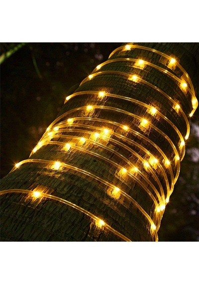 Reedark 100 Led Solar Aydınlatma Ipliği - 10 Metre Su Geçirmez Bahçe Dekorasyon Işıkları