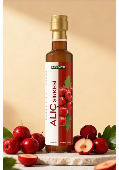 Alıç Sirkesi 500 Ml - Katkısız, Doğal Fermantasyon