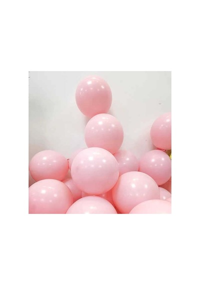 Fuşya Beyaz Pembe Balon 20 Adet 418